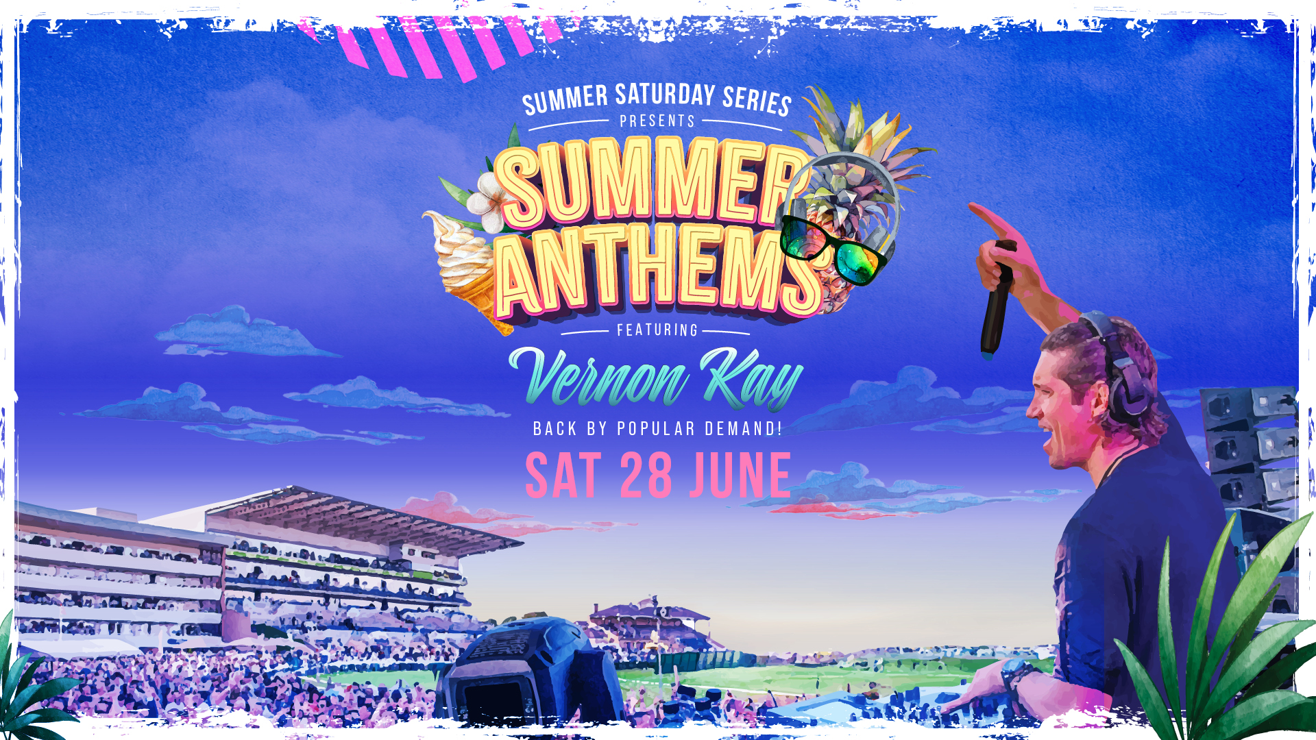 Doncaster Racecourse - Summer Anthems featuring Vernon Kay